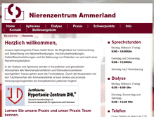 Tablet Screenshot of dialysewesterstede.info